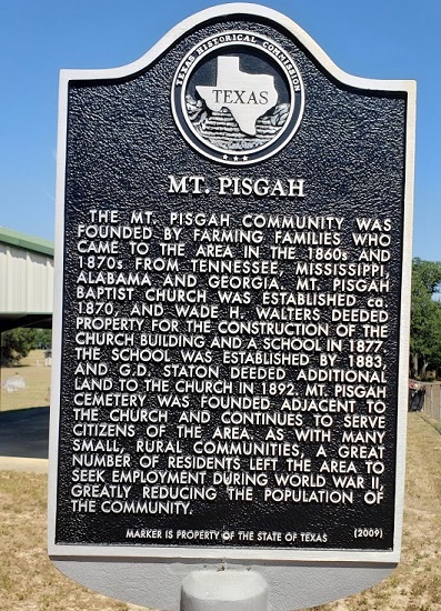 Mt. Pisgah Cemetery Gravestone.